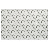 スプキーの文様 – 雪+松布 ファブリック (ファットクウォーター)