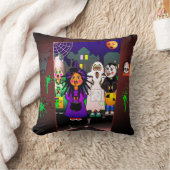 スプキー・ハロウィーン クッション (ブランケット)