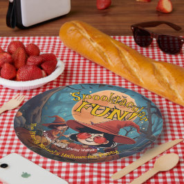 スプクトカキュラカンプキンパッチハローウィンパーティプレート ペーパープレート