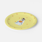 スプクトカキュラハロウィーンバッシュ幽霊 ペーパープレート (アングル)