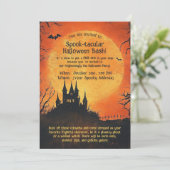 スプクトカキュラハロウィーンバッシュ招待状 招待状 (スタンド正面)