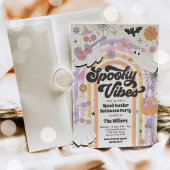 スプクトカキュラーハロウィーンキュート幽霊パーティー 招待状