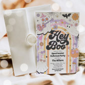 スプクトカキュラーハロウィーンキュート幽霊パーティー 招待状