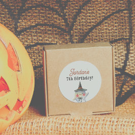 スプクトカキュラーハロウィーン誕生日の好意 ラウンドシール