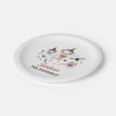 スプクトカキュラーハロウィーン誕生日パーティー ペーパープレート (アングル)