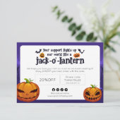 スプコクタキュラハロウィーンカボチャ – スパイスありがとうありがとう サンキューカード (スタンド正面)