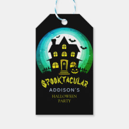 スプタキュラー・スパイキーハウス・ハロウィンパーティー ギフトタグ