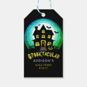 スプタキュラー・スパイキーハウス・ハロウィンパーティー ギフトタグ (裏面)