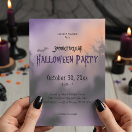 スプタキュラー スプーキー ナイト ハロウィン パーティー 招待状