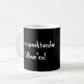 スプタキュラー・ハロウィン・ムーンと猫 コーヒーマグカップ (正面左)