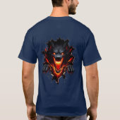 スプタクラハロウィンスタイル Tシャツ (裏面)