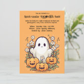 スプックの手の込んだハロウィーンのバッシュ！ 招待状 (スタンド正面)