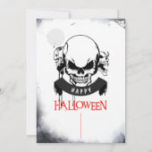 スプックタクルナイトホラーハローウィンパーティ 招待状 (裏面)