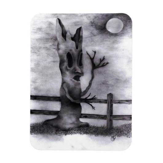 「スプック・ツリー」 マグネット (縦)