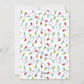 スプニーのクリスマスライト シーズンカード (裏面)