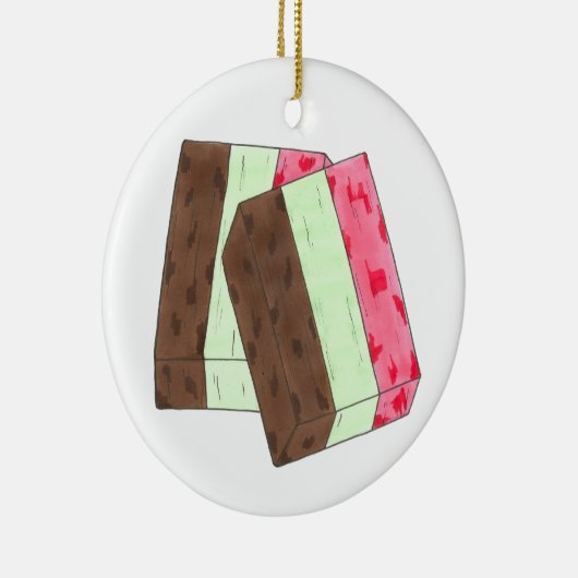 スプマニイタリアンゲラトアイスクリームデザートスプマーン セラミックオーナメント (右)