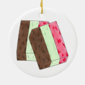 スプマニイタリアンゲラトアイスクリームデザートスプマーン セラミックオーナメント (裏面)