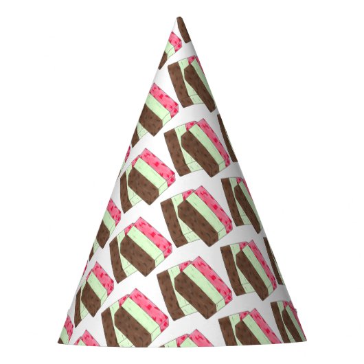 スプマニイタリアンゲラトアイスクリームデザートスプマーン パーティーハット (正面)