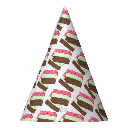 スプマニイタリアンゲラトアイスクリームデザートスプマーン パーティーハット (左)