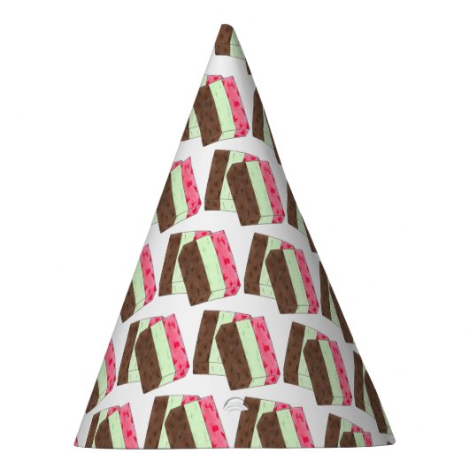 スプマニイタリアンゲラトアイスクリームデザートスプマーン パーティーハット (右)