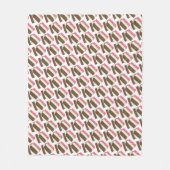 スプマニイタリアンゲラトアイスクリームデザートスプマーン フリースブランケット (正面)