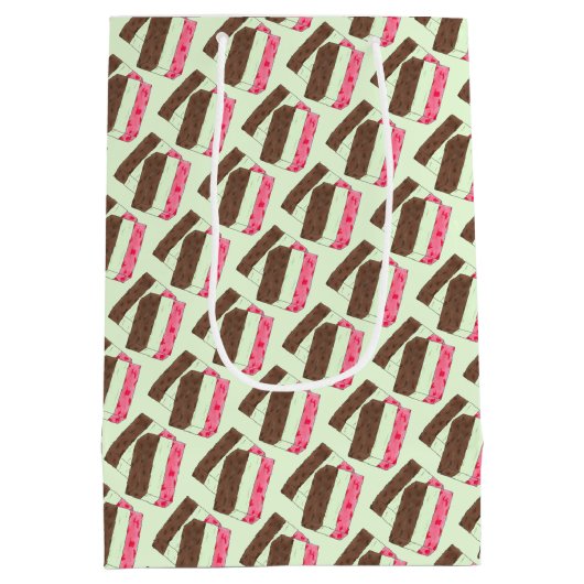 スプマニイタリアンゲラトアイスクリームデザートスプマーン ミディアムペーパーバッグ (裏面)