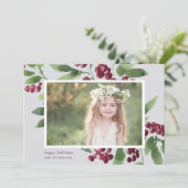 スプメリーリ | ハッピーホリデーズフォト シーズンカード (スタンド正面)