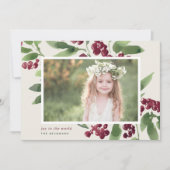 スプメリーリ |ホリデーフォトカード シーズンカード (正面)