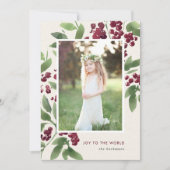 スプメリーリ |ホリデーフォトカード シーズンカード (正面)