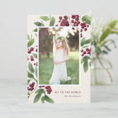 スプメリーリ |ホリデーフォトカード シーズンカード (スタンド正面)