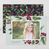 スプメリーリ | Merry Christmas Photo シーズンカード (正面/裏面)