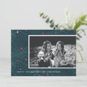 スプモダンルース1 – フォトハッピーホリデー シーズンカード (スタンド正面)