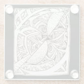 スプライスの間違い ガラスコースター (裏面)