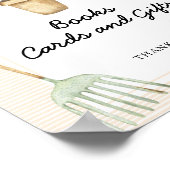 スプラウト赤ちゃんシャワー – ブックカードとギフト ポスター (角)