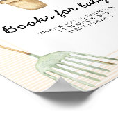 スプラウト赤ちゃんシャワー – ベビー用の本 ポスター (角)