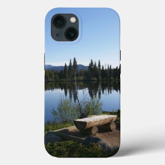 スプラグ湖の眺め Case-Mate iPhoneケース (裏面)