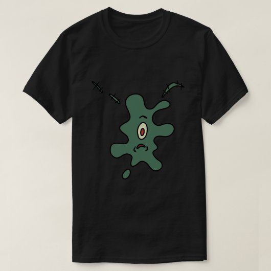 スプラタプランクトンステッカー.png tシャツ (デザイン正面)