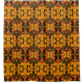 スプラッはっきりしたシュ シャワーカーテン (正面)