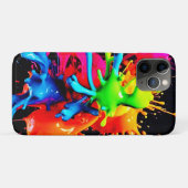 スプラッカラフルシュ抽象芸術 Case-Mate iPhoneケース (裏面(横))