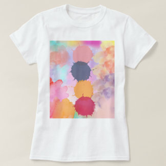 スプラッカラフルシュ絵を描ック Tシャツ