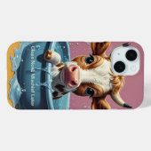 スプラッシュかわいいおもしろい引用文 Case-Mate iPhoneケース (裏面 (横))