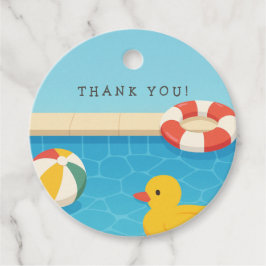 スプラッシュそれはベビーバッシュ赤ちゃんシャワー フェイバータグ