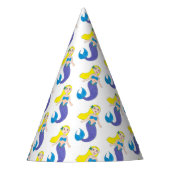 スプラッシュで泳ぐ人魚の誕生日パーティー パーティーハット (正面)