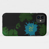 スプラッシュにイニシャルを追加する Case-Mate iPhoneケース (裏面(横))