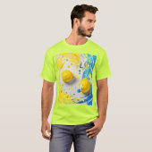 スプラッシュにレモン Tシャツ (正面フル)