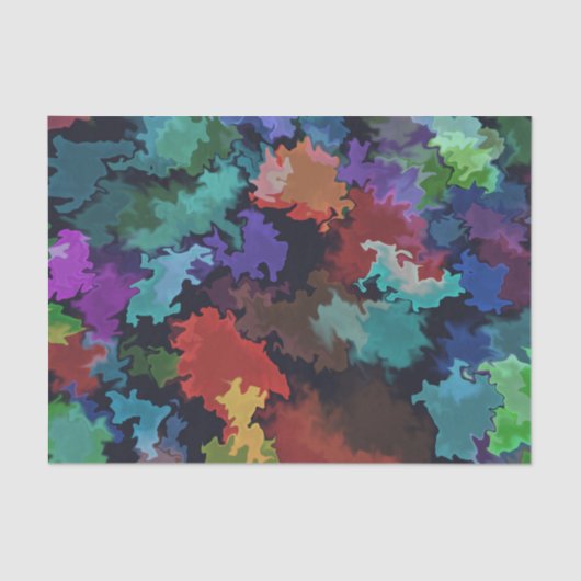 スプラッシュはっきりしたマーブルプリントティッシュペーパー 薄葉紙 (正面)