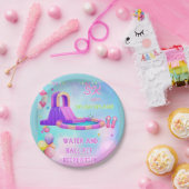 スプラッシュアドベンチャーゾーンテーマ ペーパープレート (パーティー)