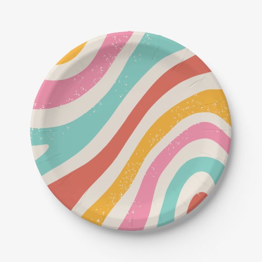 スプラッシュアンドサーブ紙プレート ペーパープレート (正面)