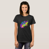 スプラッシュアート 魚 釣り Tシャツ (正面フル)