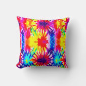 スプラッシュカラフルデザインモダンタイ染料 クッション (正面)